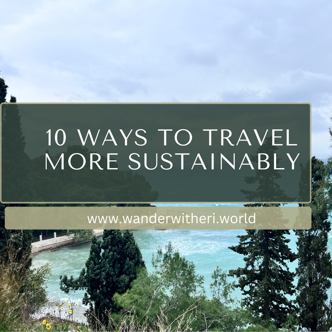 travel sustainably 